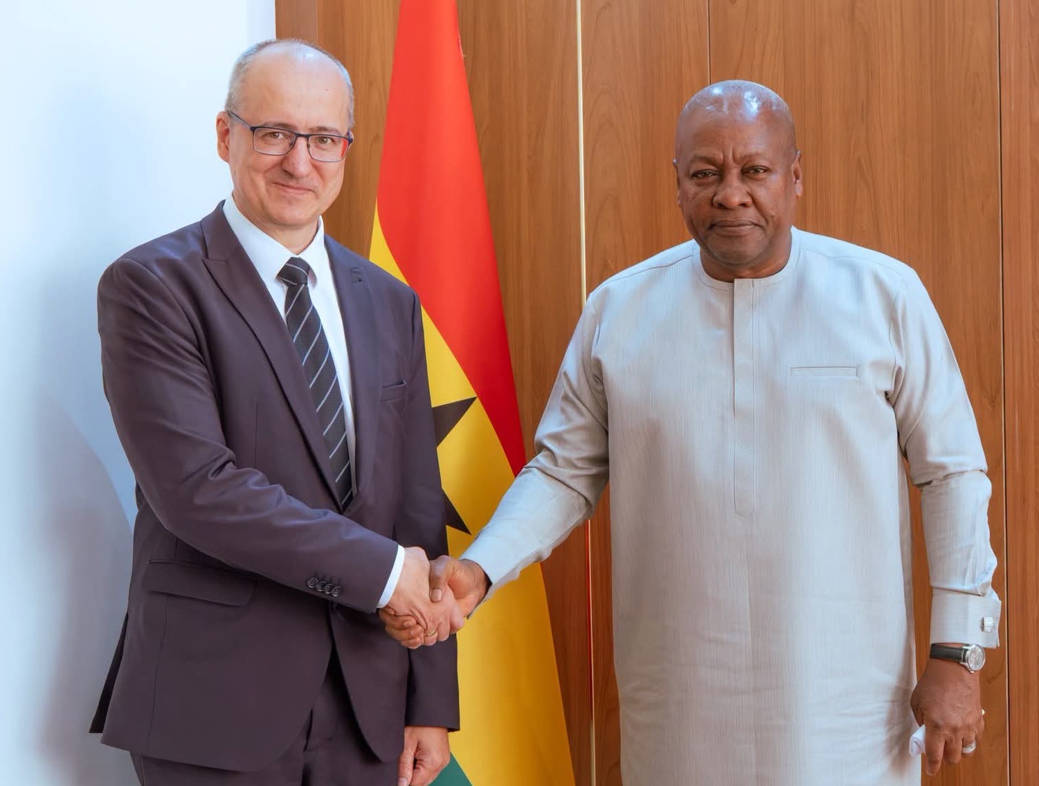 Russian Ambassador to Ghana pays courtesy call on President  