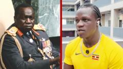 Idi Amin's grandson fights at Commonwealth Games